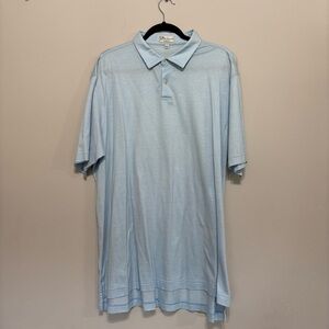 PETER MILLAR
NANOLUXE Sky Blue Polo Shirt